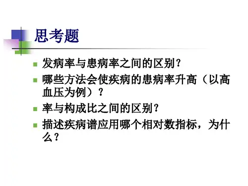 医学统计学5. 统计表和统计图