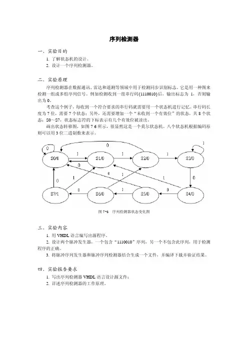 序列检测器