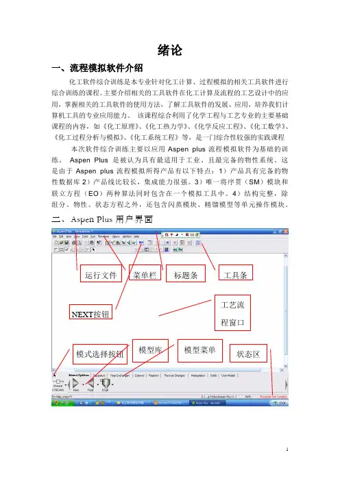 化工软件概述