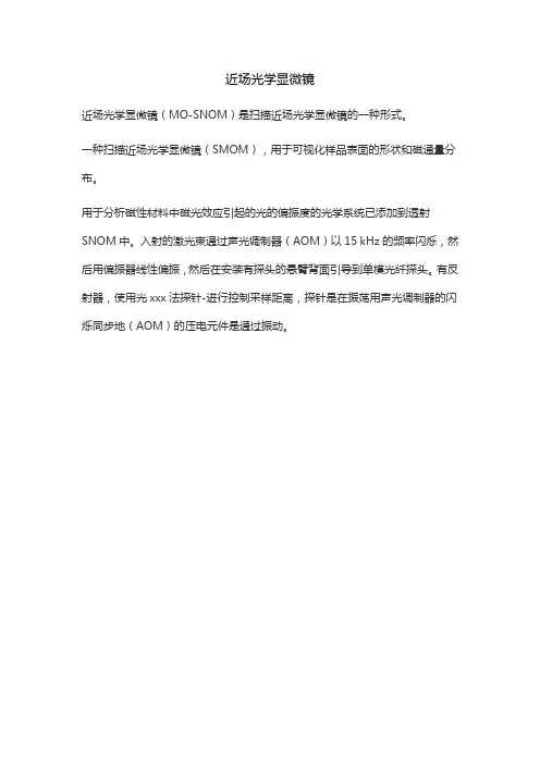 近场光学显微镜