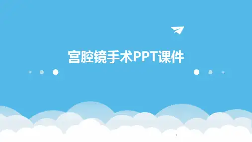 2024年度-宫腔镜手术PPT课件