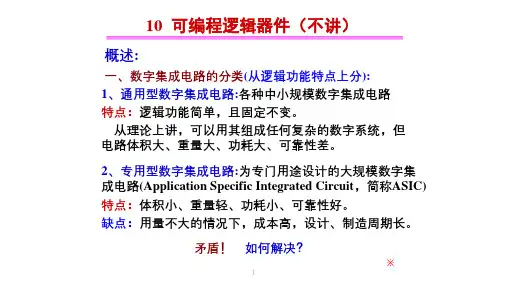 可编程逻辑器件 课件