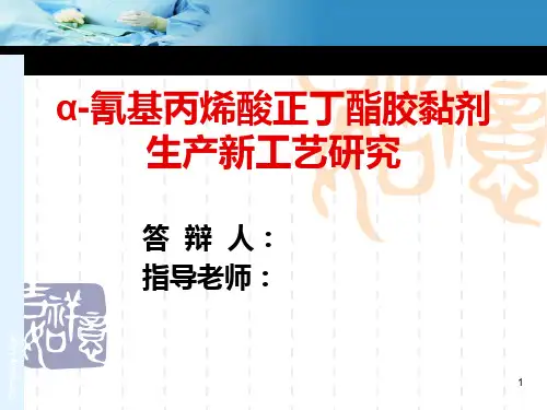 医用胶 PPT课件