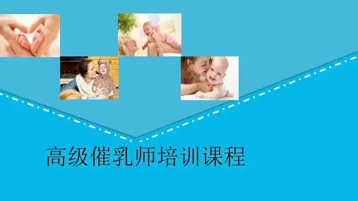 催乳教学ppt