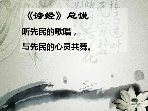 诗经总说