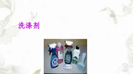 洗涤剂去污原理ppt课件