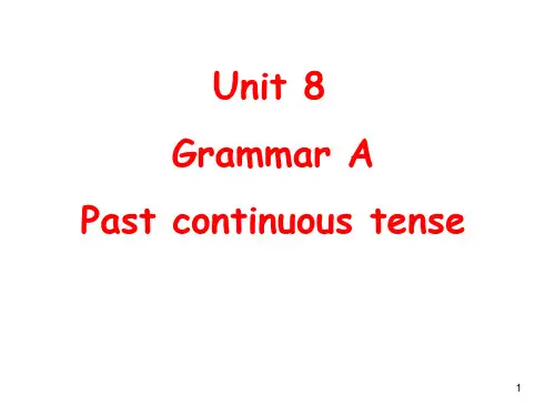 Unit8Grammar课件牛津译林版英语八年级上册