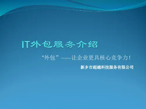 IT外包服务项目.ppt