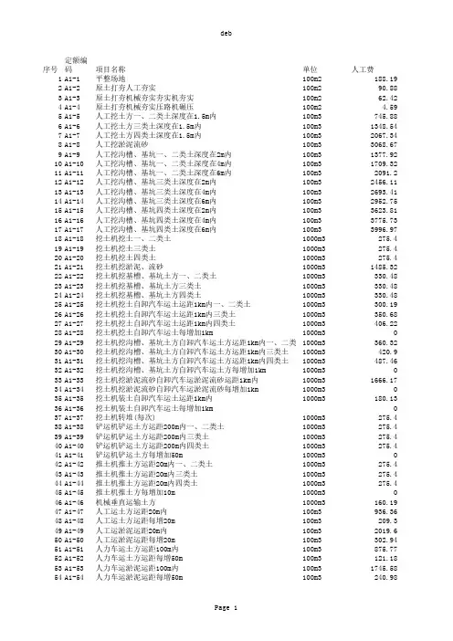 广东省建筑装饰工程综合定额2010.