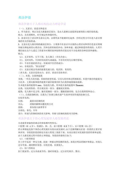 阿德勒和弗洛伊德,荣格人格理论的延续及不同