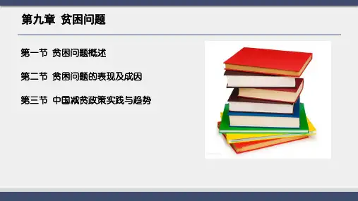 社会问题第二版课件第九章贫困问题