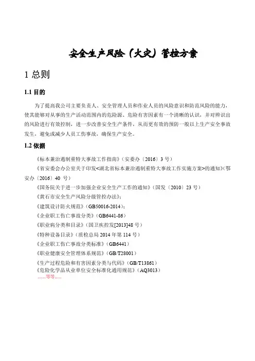 火灾安全风险管控流程