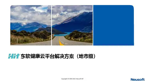 东软健康云平台解决方案-地市级