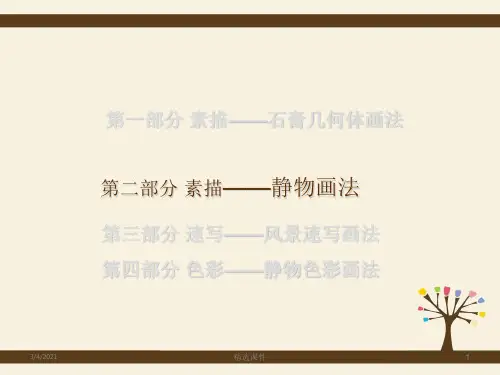 素描静物画法课件