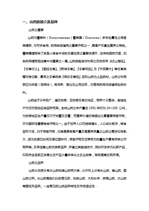 山药简介