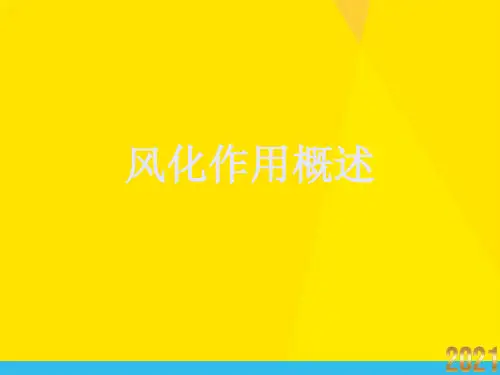 风化作用概述