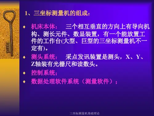 三坐标测量机培训讲义