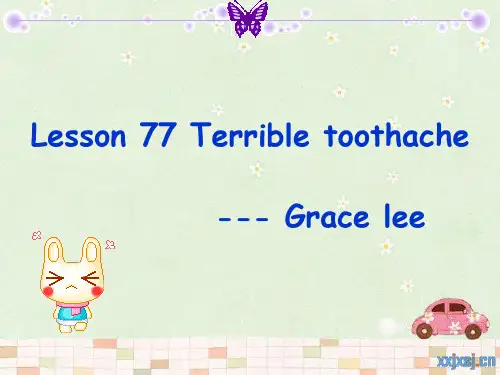 新概念英语第一册Lesson77-78(共42页)