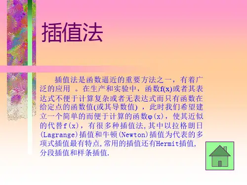 计算物理课件 插值法