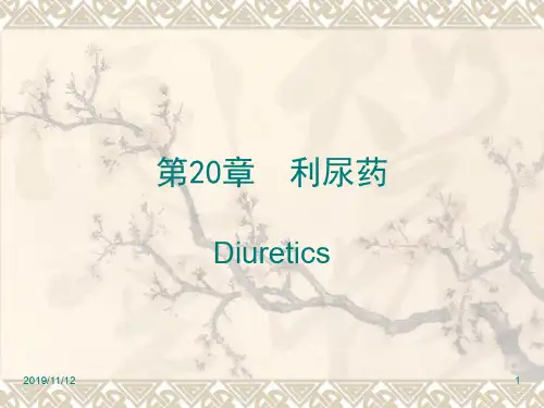 利尿药-ppt课件