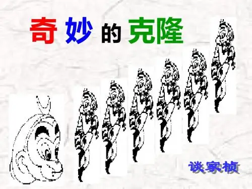 奇妙的克隆优质课课件.ppt