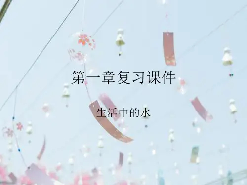 生活中的水PPT教学课件
