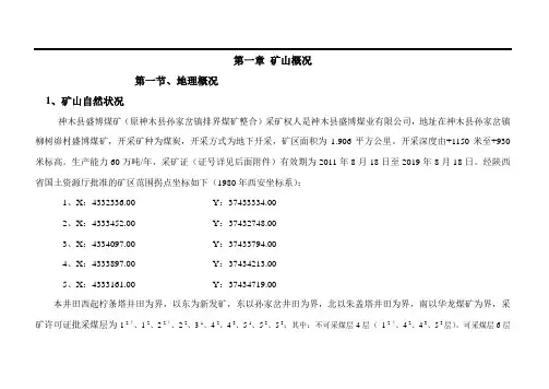 2012盛博矿山储量年报
