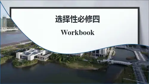 2023-2024学年高中英语北师大版选择性必修第四册Workbook课件