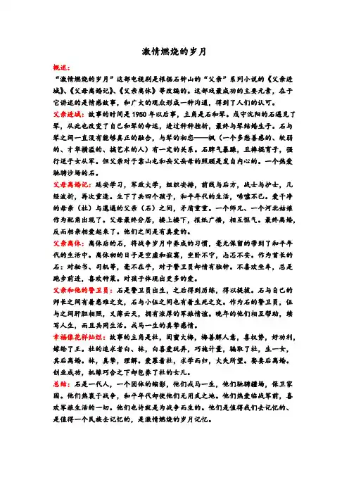 激情燃烧的岁月