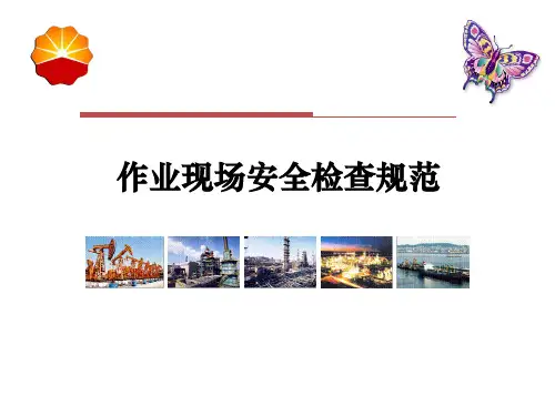 修井作业现场安全检查规范(QSY 1124石油企业现场安全检查规范第3部分：修井作业)