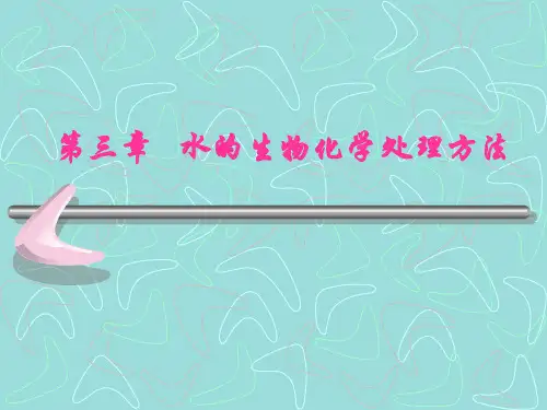 《环境工程学》第三章   水的生物化学处理方法-3