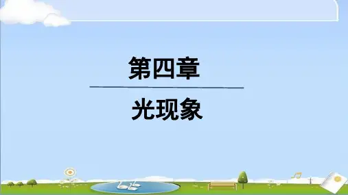 2024年秋季新人教版八年级上册物理课件 第四章第4节 光的折射