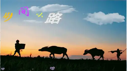 音乐课《乡间的小路》课件