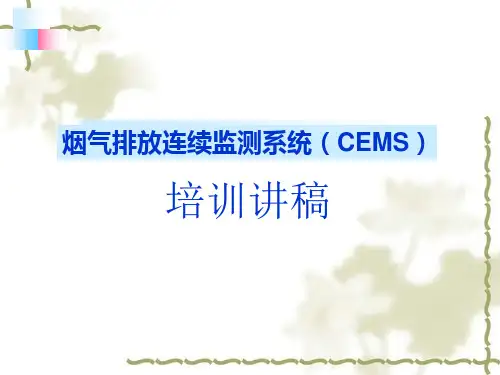 CEMS培训