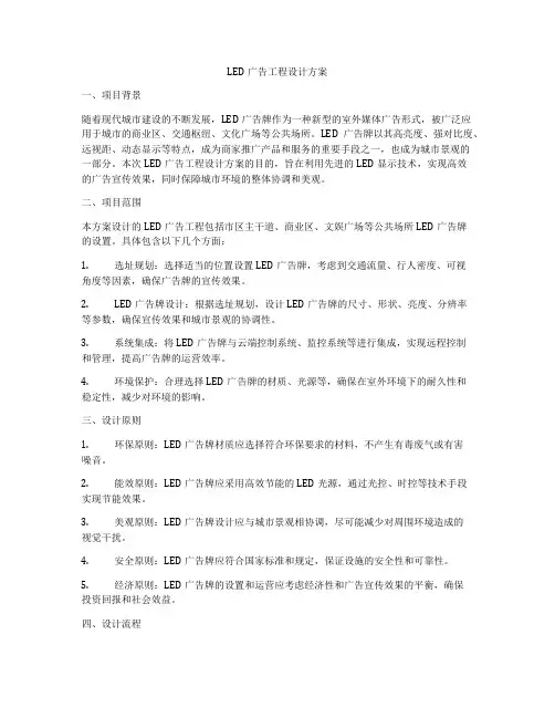 LED广告工程设计方案