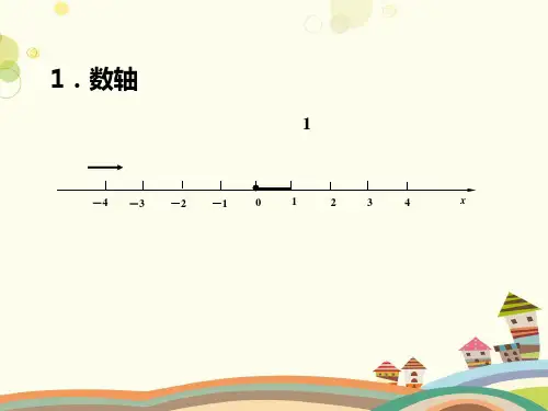 初中数学人教七年级上册第一章有理数数轴上两点间的距离PPT