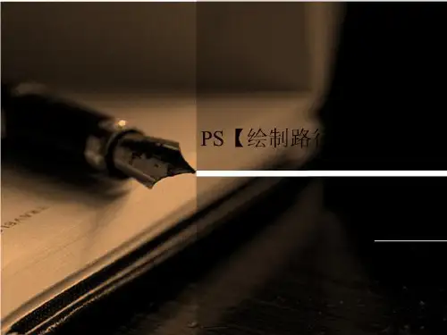 PS【绘制路径是通道】教程