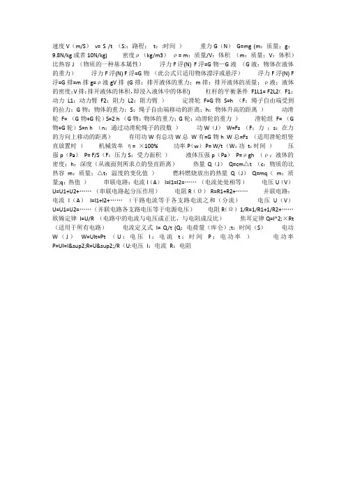 物理符号