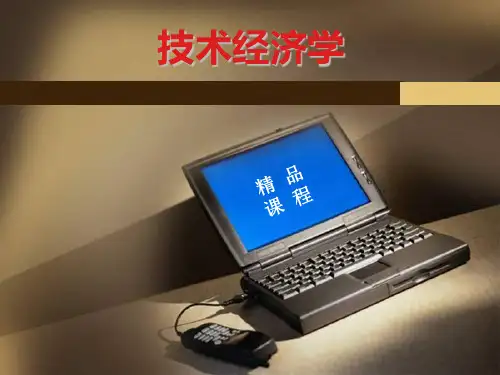 技术经济学(刘秋华3版) 技术经济第3章