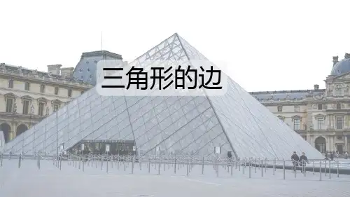 人教版八年级上册数学 《三角形的边》三角形PPT教学课件2