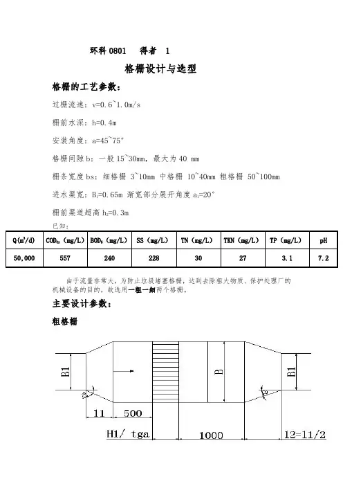 格栅设计与选型