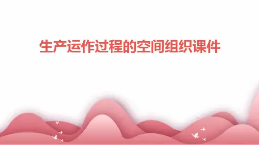 生产运作过程的空间组织课件