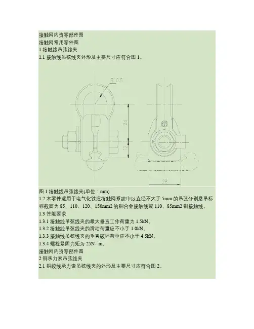 接触网内资零部件图.