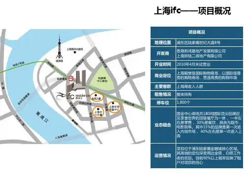 上海国金中心ifc案例分析带租金