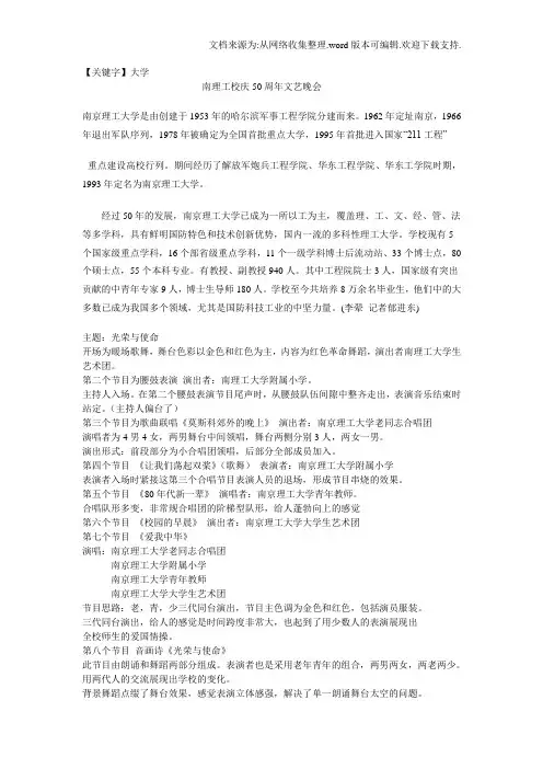【大学】南京理工大学校庆