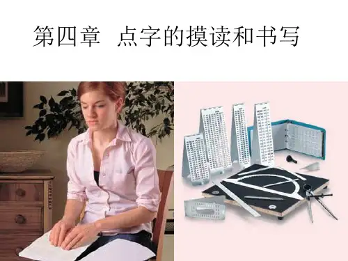 《盲文书写规则》PPT课件