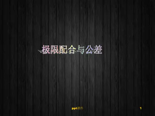 极限配合与公差  ppt课件