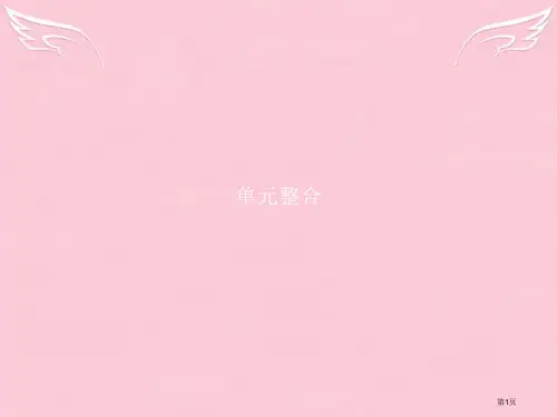 高中地理第1单元从宇宙看地球单元整合省公开课一等奖新名师优质课获奖PPT课件