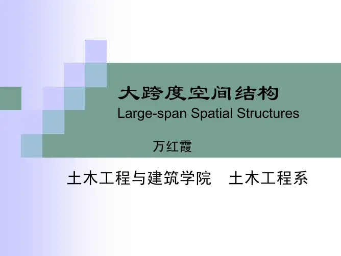 大跨度空间结构