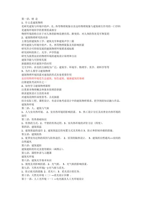 建筑物理